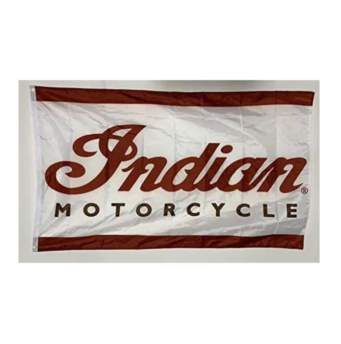 Indian Motorcycles Flag 150x90cm 3x5ft Printing Polyester Outdoor Or