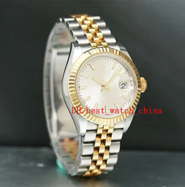 Женские часы 279173 18 Karat Gold 26mm ND Автоматическое механическое матерское диск бурение Азия 2813 Спортивное сапфировое стекло 2022