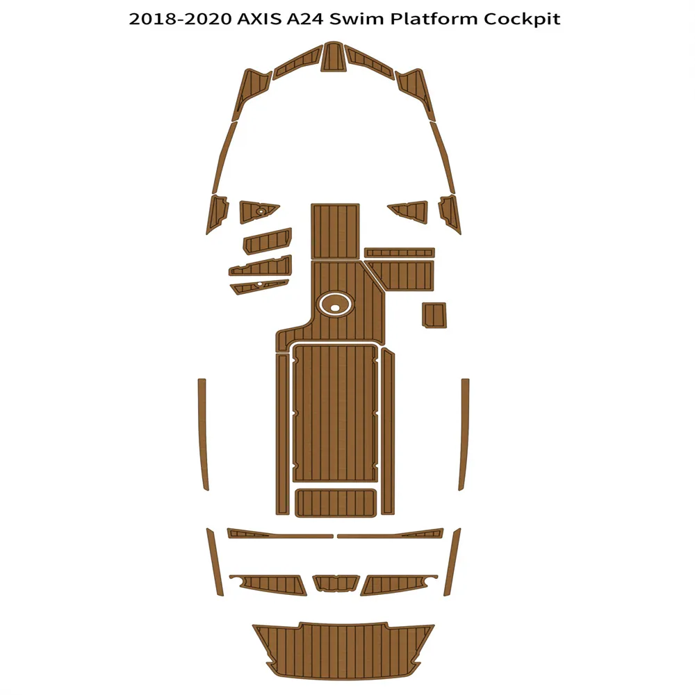 Oś 2018-2020 A24 Platforma kokpitu łódka pianka eva tekowa mata podłogowa