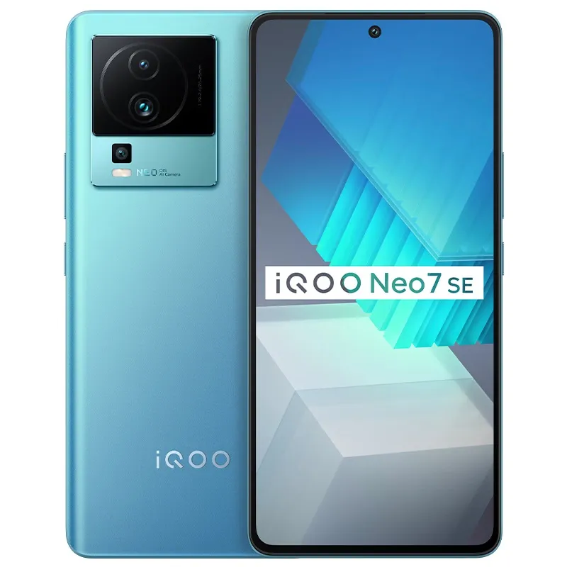 Оригинальный Vivo IQOO NEO 7 NEO7 SE 5G Мобильный телефон SMART 12 ГБ ОЗУ 256 ГБ ROM DIMENTION 8200 64,0MP AF NFC 5000MAH ANDROID 6,78 "120 Гц идентификатор отпечатков пальцев для лиц.