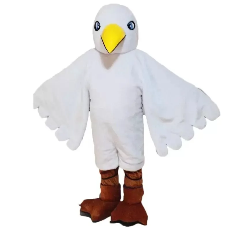 Vente directe d'usine Costumes de mascotte de mouette Personnage de dessin animé Adulte Sz