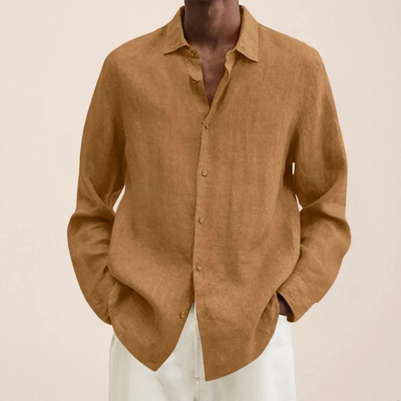 Chemises d￩contract￩es pour hommes techniques masculins en coton d'￩t￩ m￢le