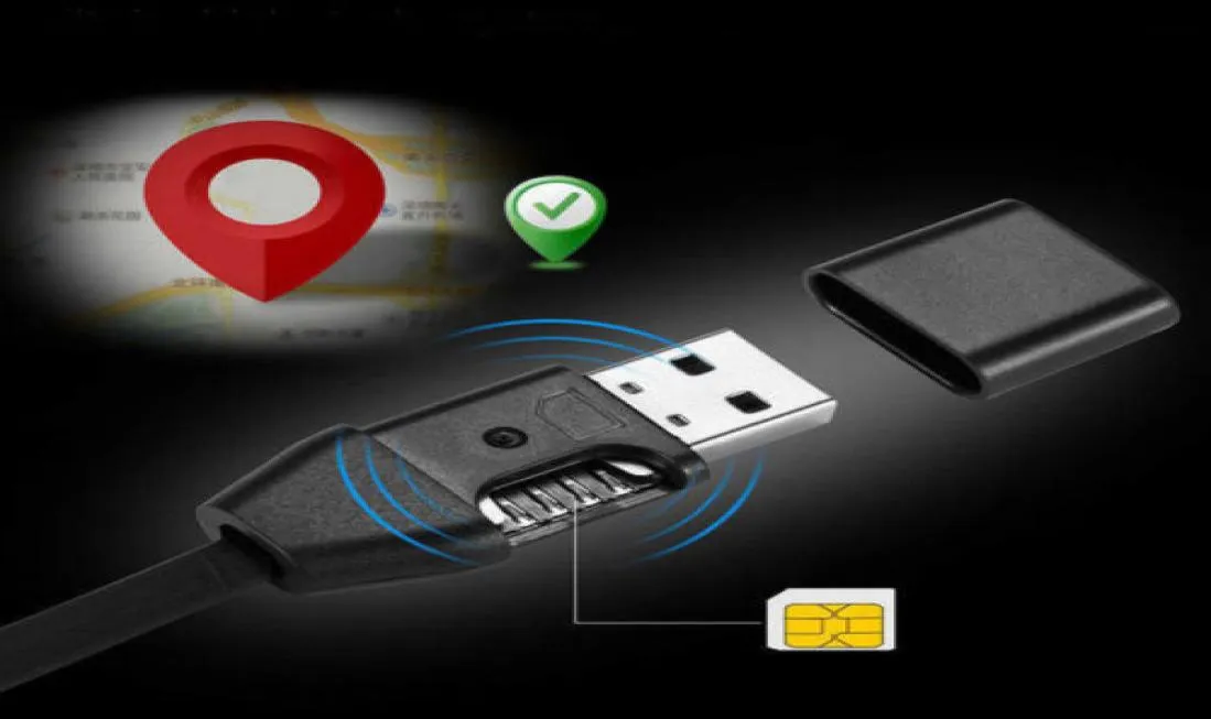 USBケーブル充電機能GSM SIM Voiceアクティブ化バグGPSグローバルロケータートラッカー9312402