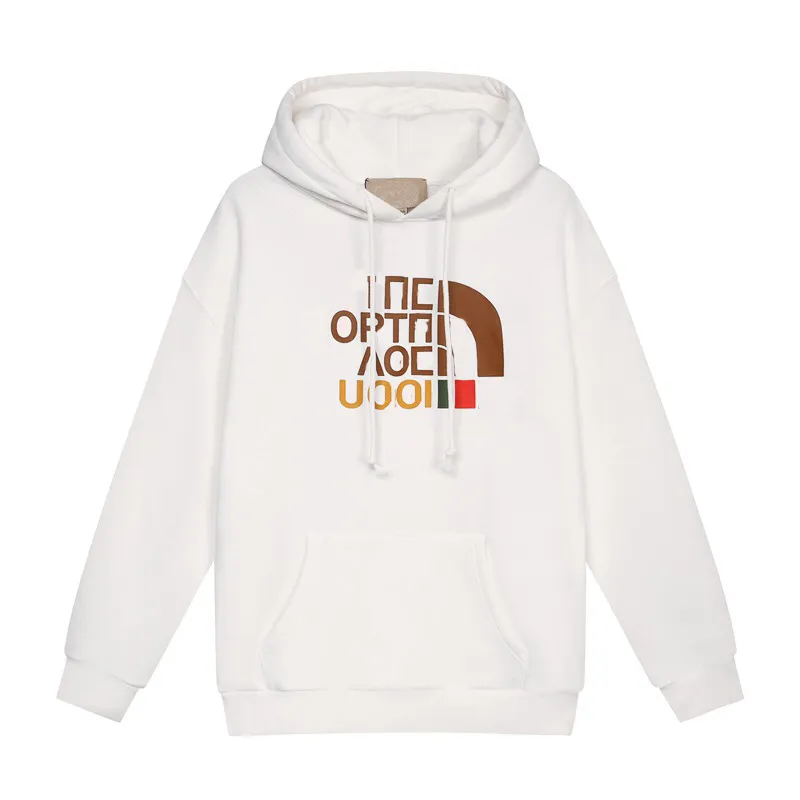 Hoodies dos homens moletons marca northface mulheres hoodie designer hoodie rua hip hop algodão de alta qualidade solto o norte hoodie arco-íris marca hoodie d9m6