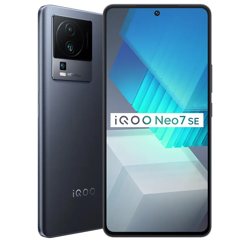 Oryginalne Vivo Iqoo Neo 7 Neo7 SE 5G Telefon komórkowy Smart 12 GB RAM 256 GB Dimenność ROM 8200 64.0MP AF NFC 5000MAH Android 6.78 "120 Hz Identyfikator odcisków palców Palopozjąd FACE FACE CELL CONTPONE