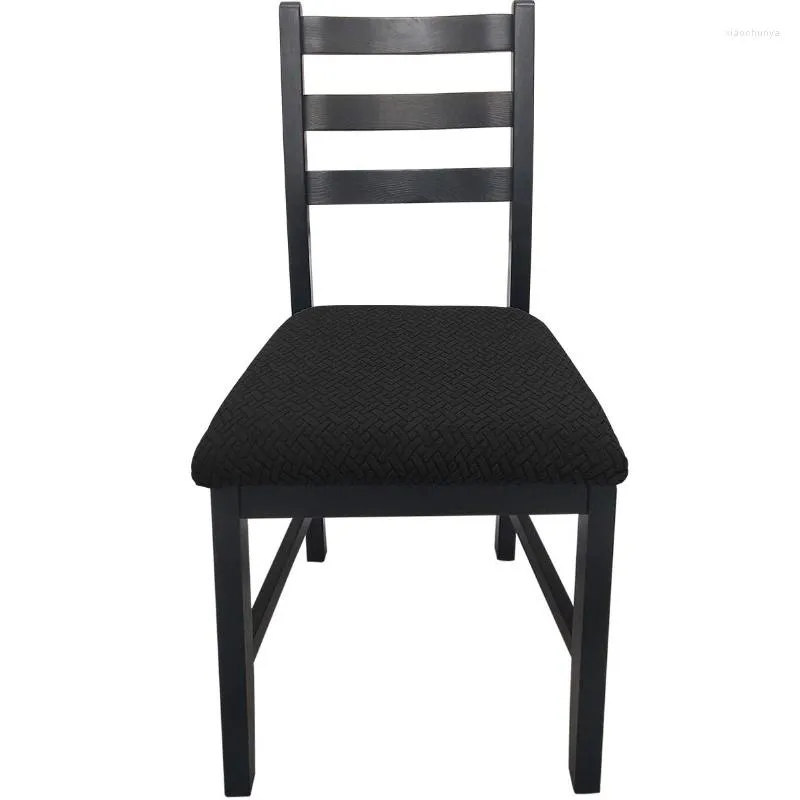 Housses de chaise imperméables en élasthanne, antisalissure, housse de table de salle à manger, amovible, lavable, élastique, rembourrée, pour tabouret de banquet