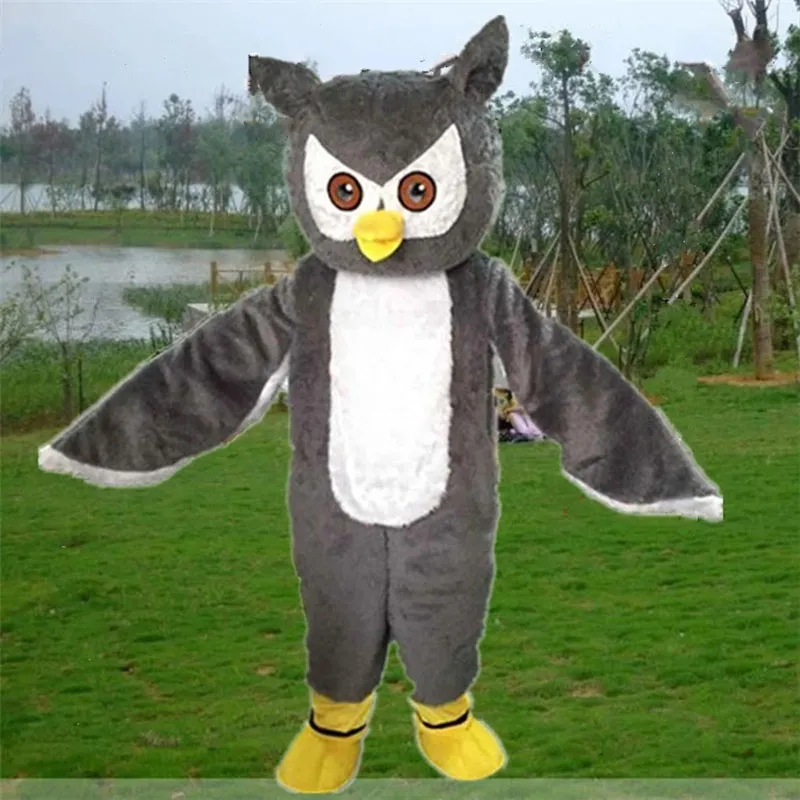 Uil mascotte kostuum 2022 Nieuw thema mascotte carnaval kostuum uil mascotte kostuum carnaval karakter pak outfits