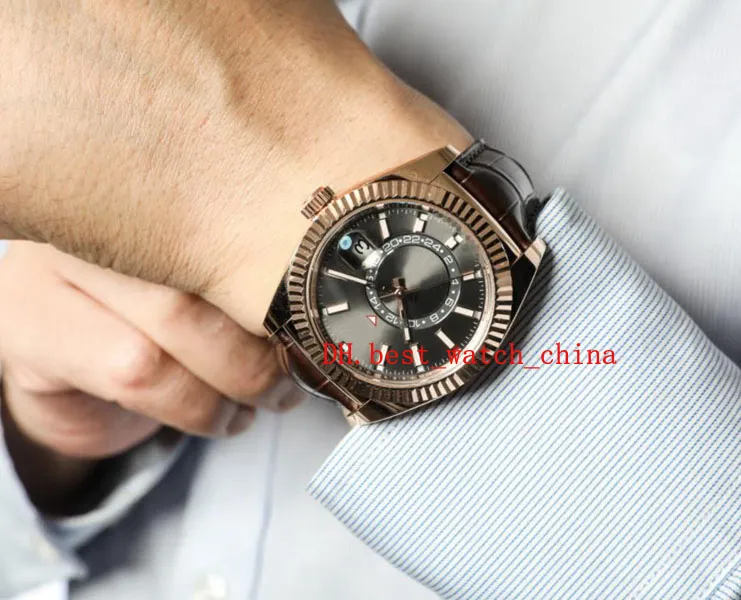 Men's Watches 326135 Aero type watch 42 diameter Mechanical watch Asia 2813 movement Christmas gift