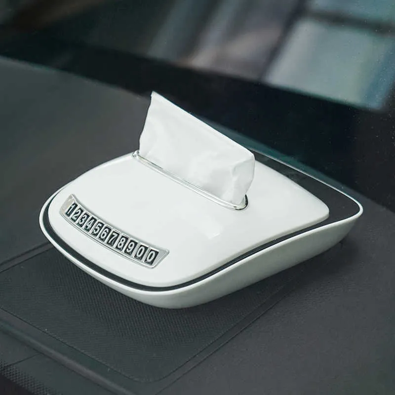 Auto Tissue Box Multifunktionale Serviette Halter Kreative Auto Teile Feste  Lagerung Nicht Slip Innen Zubehör T221219 Von 5,14 €