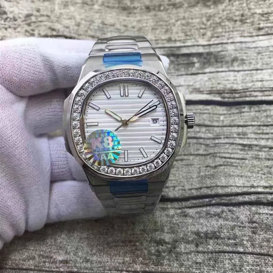 Zegarek męski Diamentowy Pierścień Automatyczny ruch mechaniczny Rzeźbiony Tuo Stal nierdzewna obudowa Motyl Sapphire SP268I
