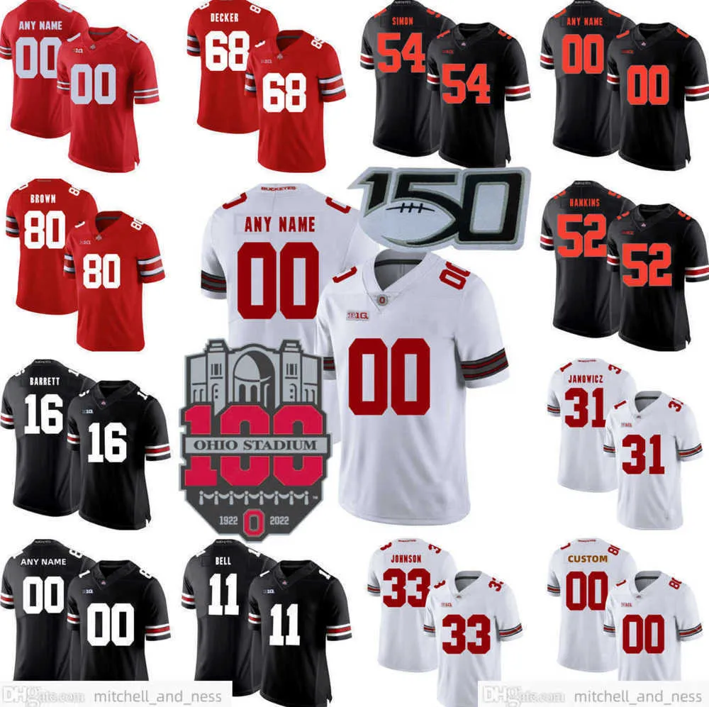 Custom NCAA College Football Jersey 16 Mason Maggs 28 TC Caffey 14 Kojo Antwi 49 Patrick Gurd 71 Ben Christman 92 Caden Curry Jerseys