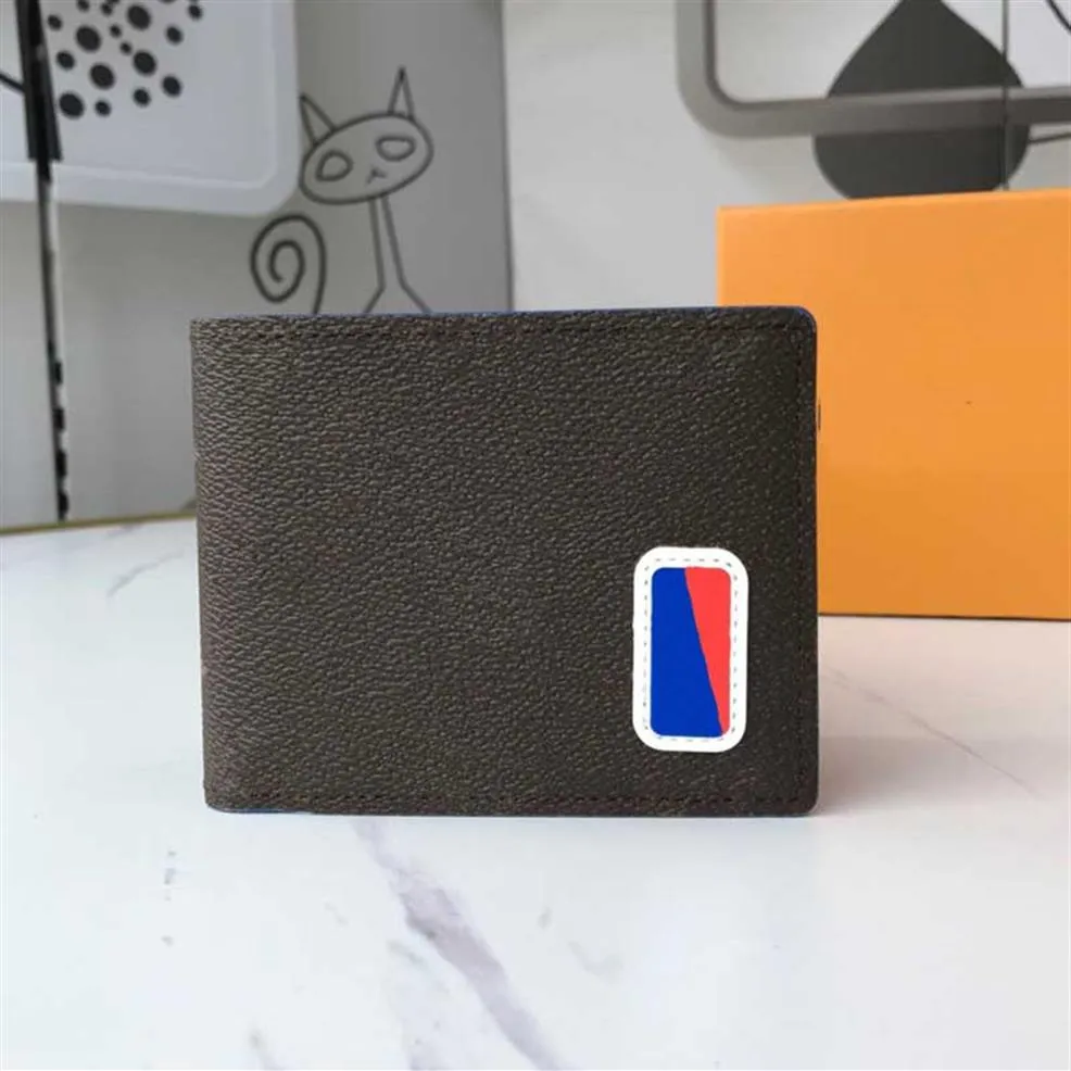 2020 New men wallet designers mens wallet High Quality fashion credit card holder long wallets Canvas Multiple Short Purses With B313E