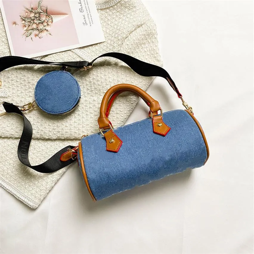 Brand Letter printing Fashion Day Packs PU Zipper canvas bag coin wallet women bags 21 11 11cm297Y