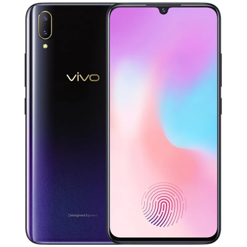Original Vivo X21S 4G LTE Cell Phone 6GB RAM 128GB ROM Snapdragon 660 AIE Octa Core 24.8MP AI Android 6.41 inch AMOLED Full Screen Fingerprint ID Face Smart Mobile Phone