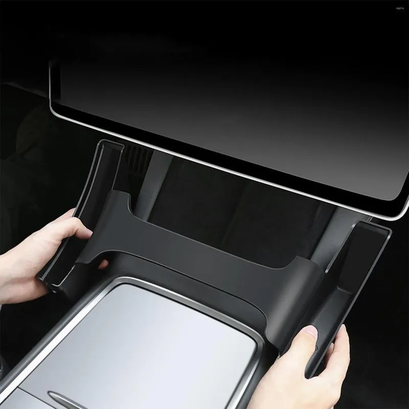 Car Organizer Durable Center Console Storage Box On Both Sides Multifunctional Space Saving Replaces Case For Model/Y