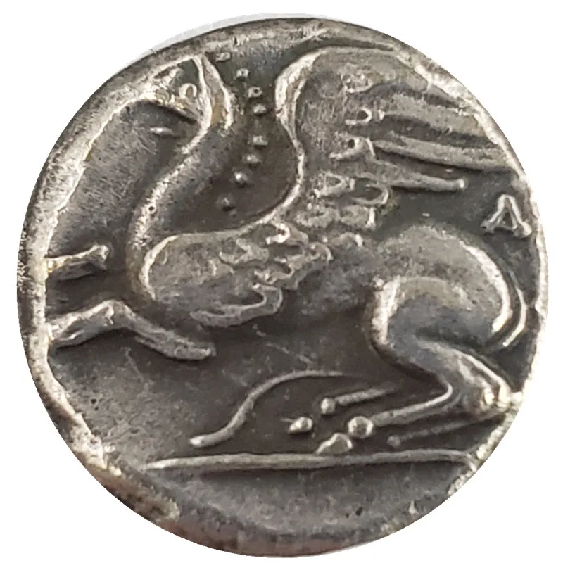 고대 그리스 동전 복사 은판금 금속 공예 특별 선물 Type78
