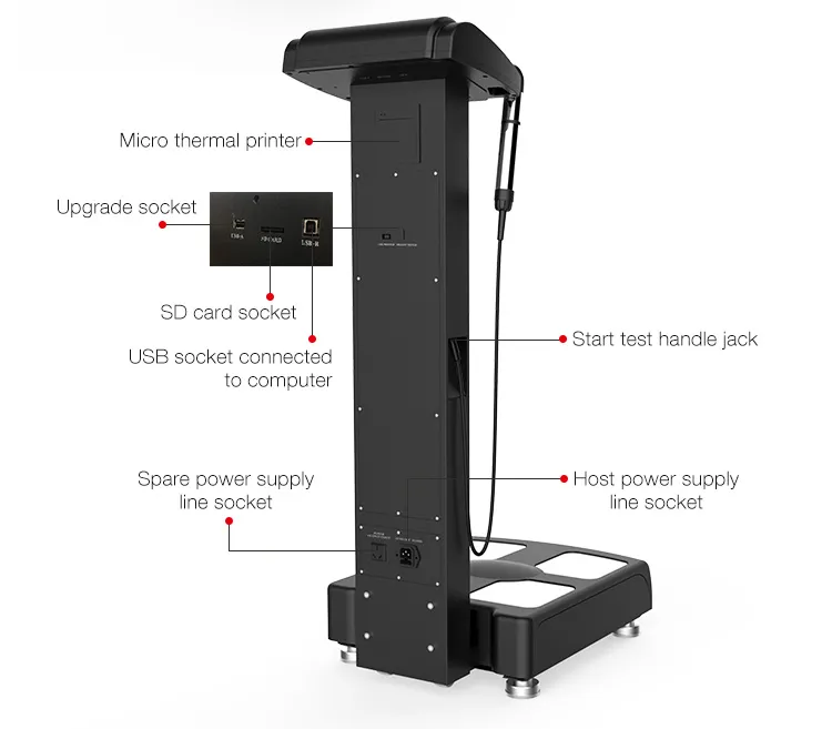 Bioelectrical Impedance Futrex Body Composition Analyzer For Accurate ...