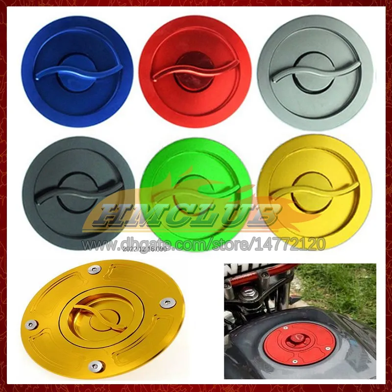 Motorcycle CNC Keyless Gas Cap Brandstoftankkappen deksel voor Honda CBR600 F CBR 600 600F CBR600F 11 12 13 14 2011 2012 2013 2014 Snelle release Open Aluminium brandstofvullingsdeksel