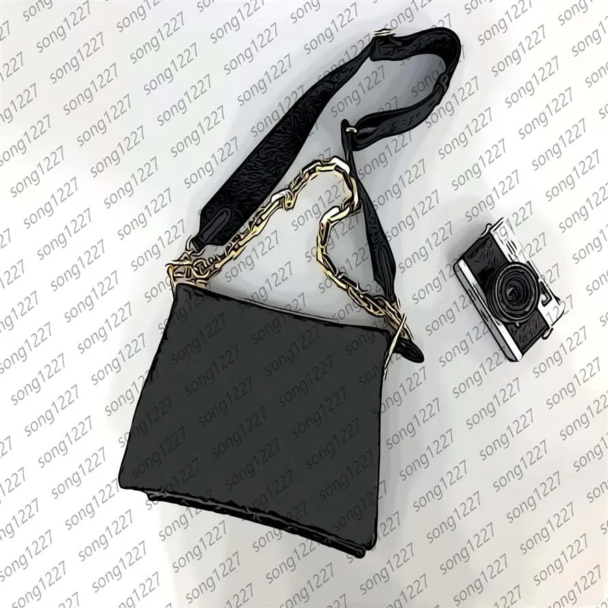 2021 Summer Summer 577Stylish Design Scogle Des sacs de bandoulière peuvent être utilisés comme sac à main 90 avec la chaîne en cuir en relief 286f