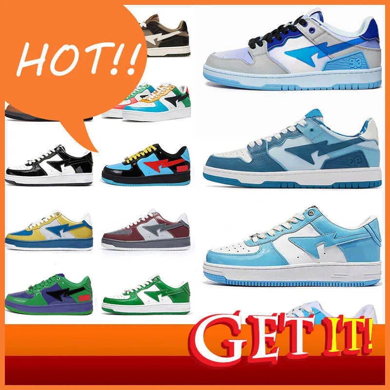 Original OG Bapestars SK8 Sta Designer Shoes Bapesta Platform Sneakers ...