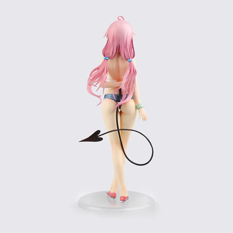 Filmspel 25CM To LOVE ru Darkness Anime Girl Lala Satalin Deviluke Swimsuit ver 1/6 skala PVC Actionfigur Vuxenkollektion Modell Docka