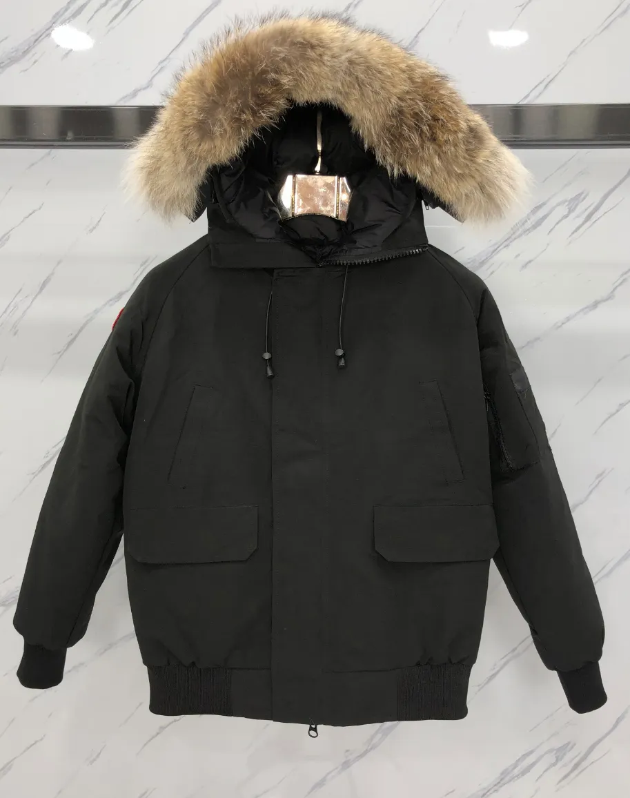 Kanada herr parka canda gåsjacka designer ner goode stil män downs rockar broderi vit anka outwear kanadensiska 4 v2kk