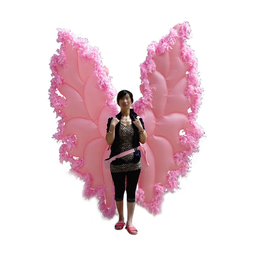 Arale Cappello Con Ali Costume Da Performance Ali Di Angelo