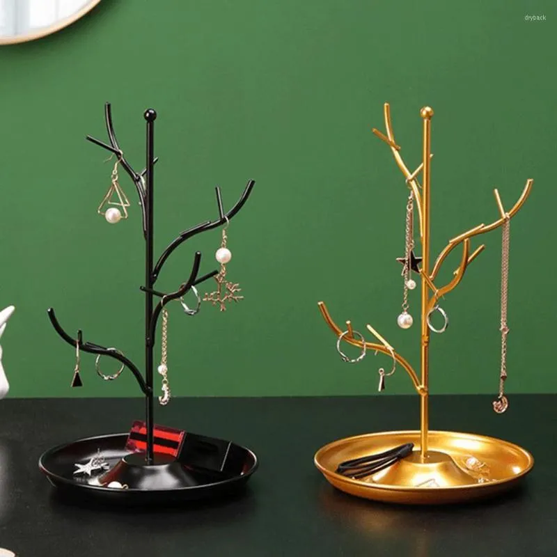 Jewelry Pouches Tree Branch Design Display Racks Storage Earrings Necklace Bracelet Ring Holder Stand Organizer