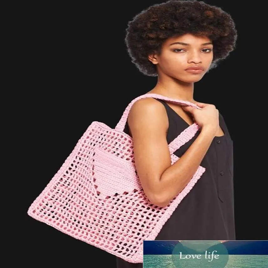 Высококачественные тканые женские сумки для покупок сумок ручной соломенной сумки для соломенного плеча женские дизайнерские сумочки выпарить кошелек Ladies291z