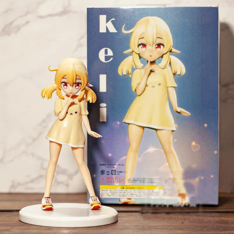Dekompressionsleksak 14 cm genshin påverkan Klee anime figur genshin påverkan paimon action figur qiqi/keqing/hu tao figurin samlarobjekt modell gör