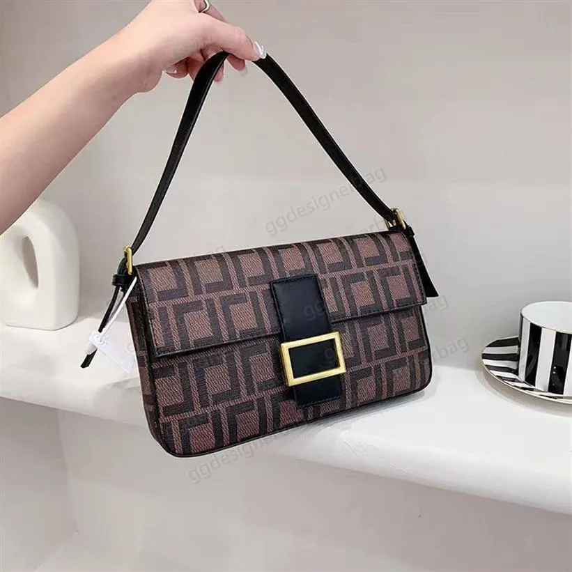 Womens Luxury Designer Shoulder Underarm Bags Lady Cross Body Zipper Clutch Handbags Small Square Bag For Women Purse Letter Print2655