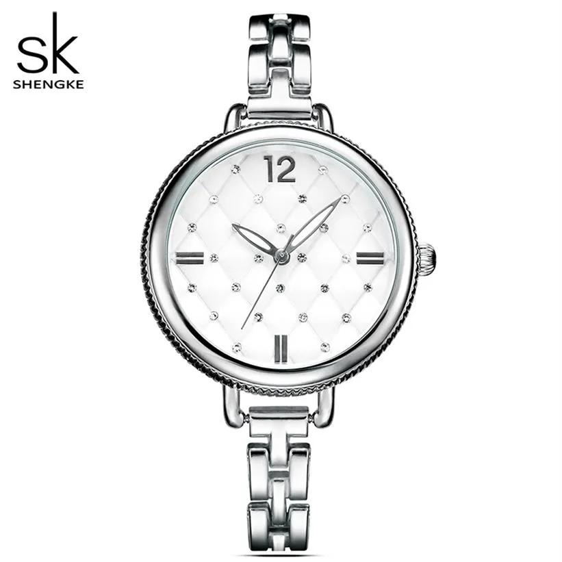 Shengke Brand Women Watch Ladies Quartz Watches Lady Wristwatch Relogio Feminino Montre Relogio Feminino Mujer Crystal Watches3147