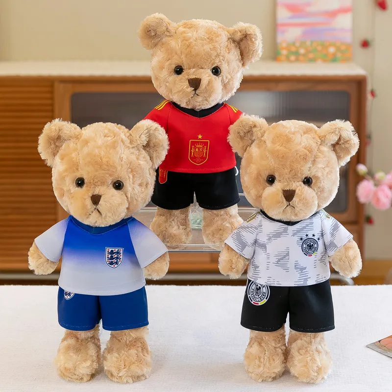 SOCCER BEAR ぬいぐるみ 2体セット FIFA World Cup World Cup '26 Plush Soccer Bear 10-Inch Multi-Color