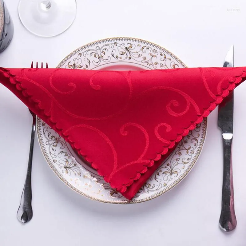 Bord servetter servetterduk för bröllop dekorativa servettar fest el middag hem textils grossist