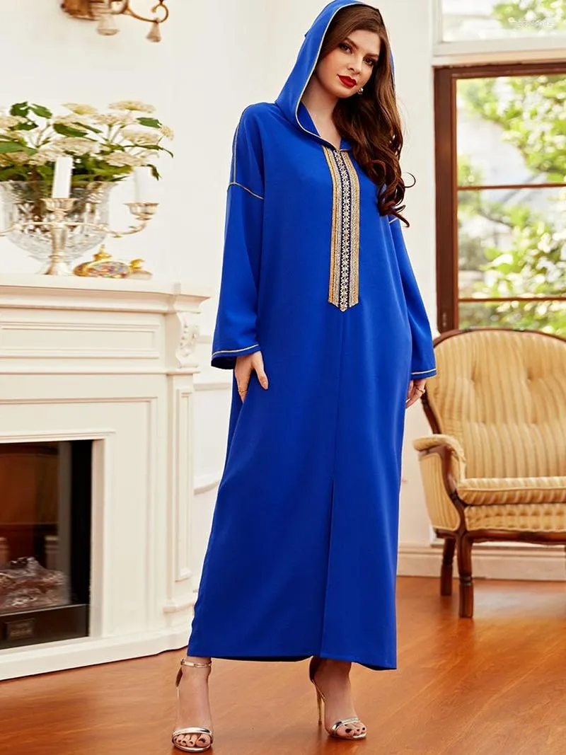 Moroccan Kaftan For Women Embroidered Long Dress With Hood Perfect For Islam And Modesty In Dubai From Magpagoda 29.24 DHgate.Com