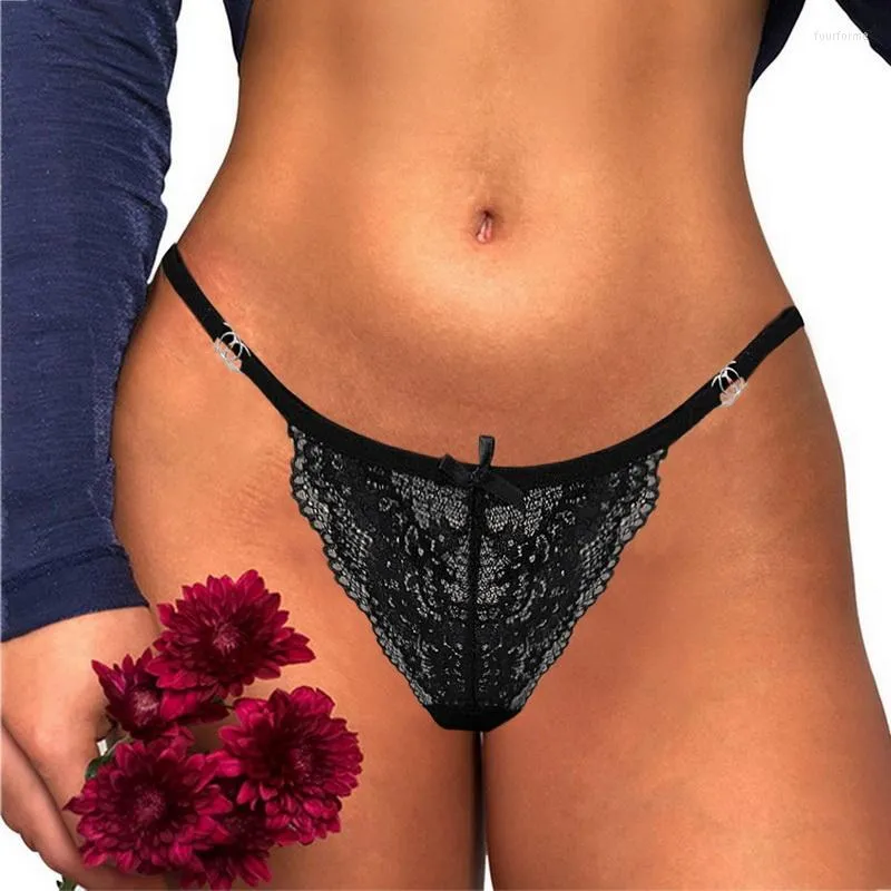 Women's Panties Women's Lace Women Underwear Sexy Thongs Woman Seamless G-string Female Lingerie S-L218R