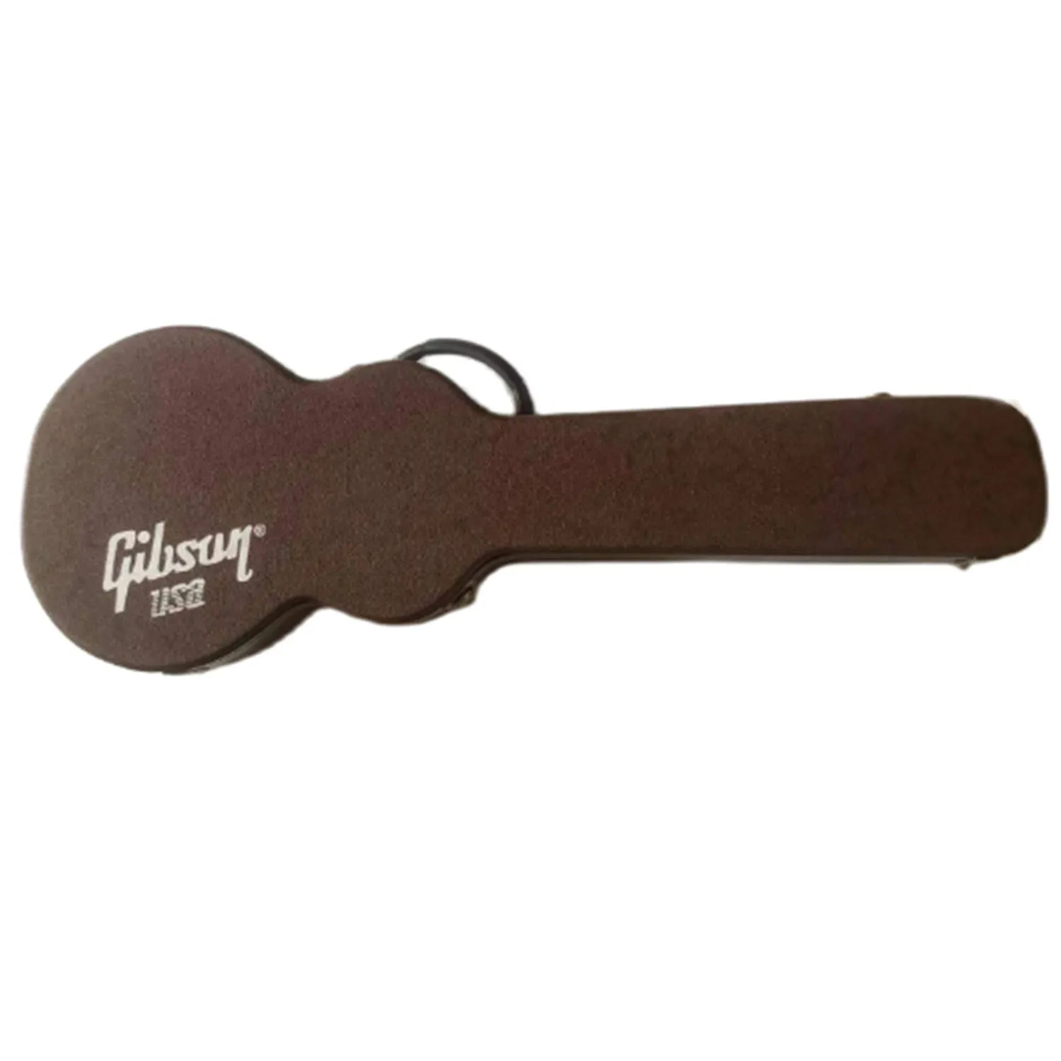 Lvybest bruin hardcase voor elektrische gitaar een hoog niveau dik bruin lederen binnenste linging zwart