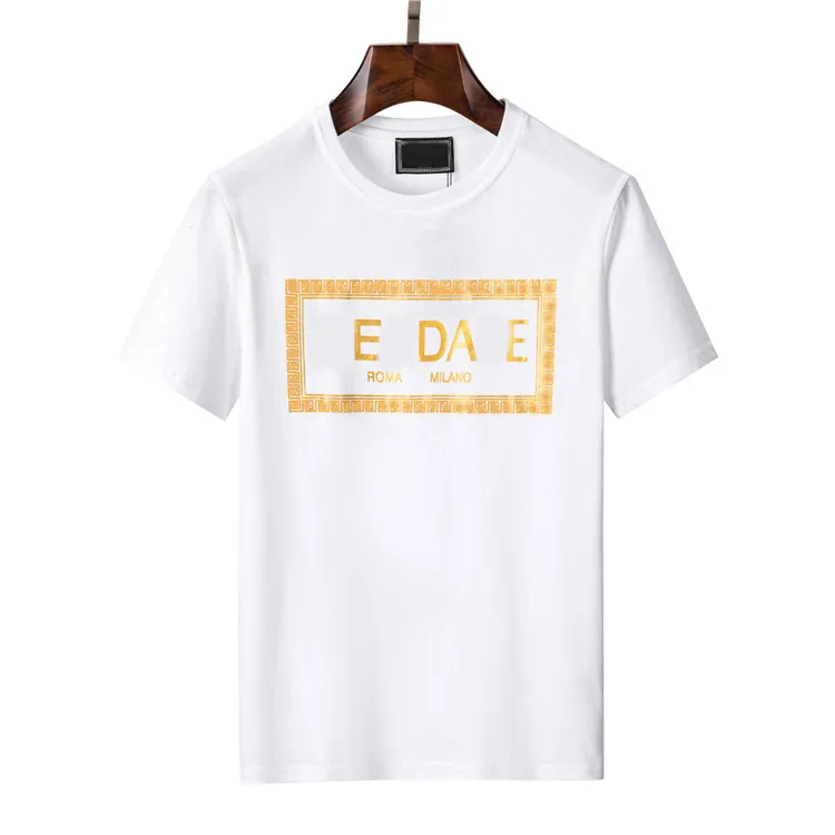Moda T Shirts Men Women Designers T-shirts Tees Aparelas Tops Man S Casual Chave Letter Camisa Luxurys Roupas de rua Rouvos Rouvos Tshirts M-3xl #09