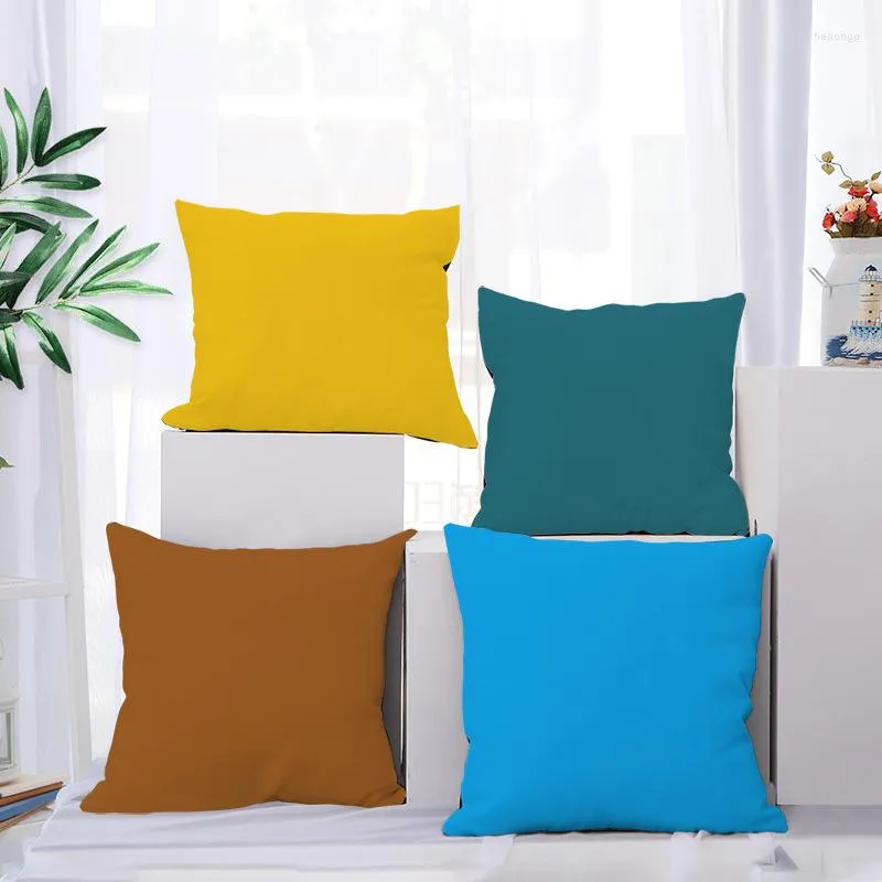 Kudde sammet dekorativt kast täcker 18x18 tum för soffan bäddsoft