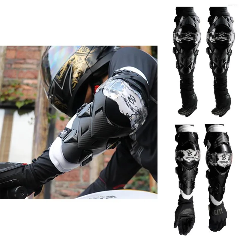 Motorcycle Armor Elbow Protector Cuirassier Pads E09 Motocross Off-Road Racing Downhill Dirt Bike Protection Guards Black