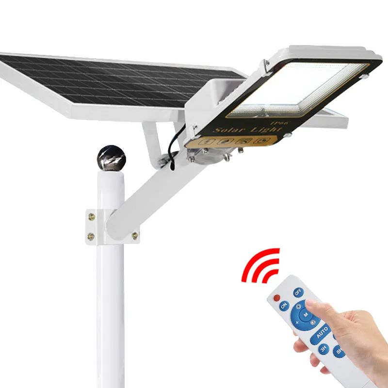 Smart Split LED Solar Street Light Waterproof Backyard Street Lampy bezpieczeństwa Oświetlenie powodziowe zdalne sterowanie