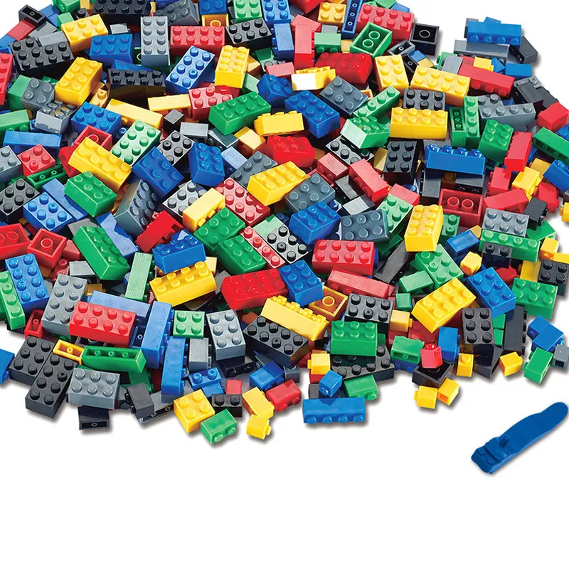 Set di blocchi da 500 pezzi Kit di blocchi da costruzione modello fai-da-te Puzzle Mattoni Bambini Intelligenza Apprendimento Giocattoli educativi Regali bambini