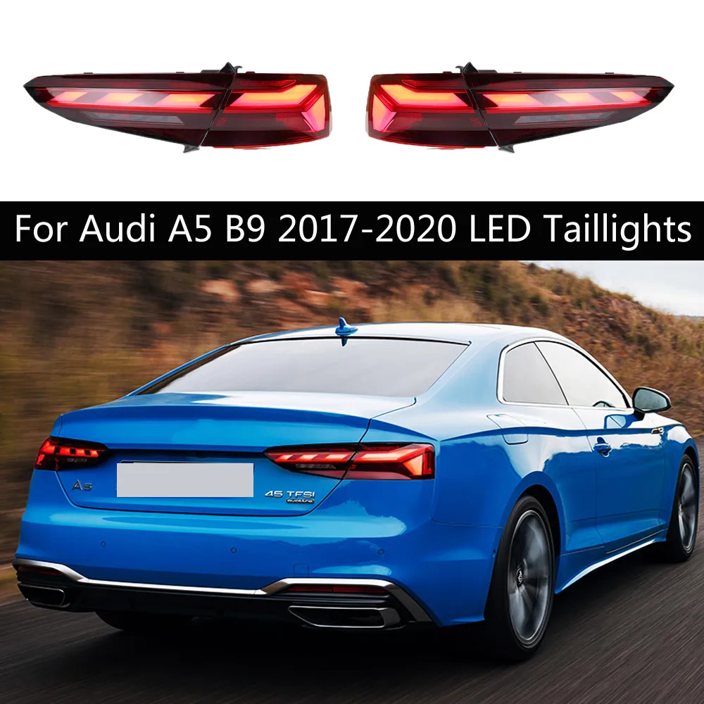 Auto Rückleuchten Hinten Lampe Bremse Reverse Nebel Parkplatz Lauflicht Für  Audi A5 B9 Rückleuchten Zubehör