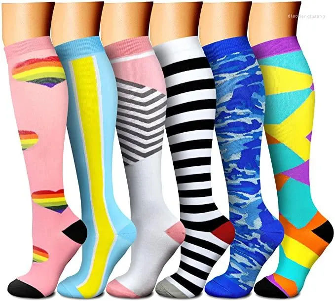 Men's Socks Compression Stockings Stamina Men Women Crossfit Nursing Fit For Cycling Travel Flight Sport EU 39-47