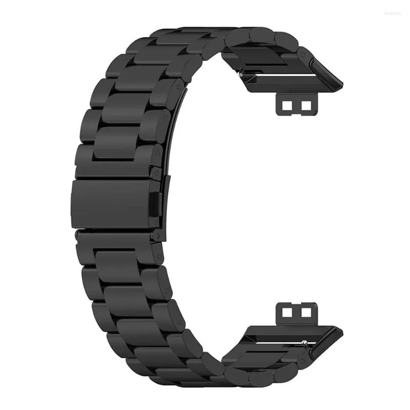 WATH BANDS STRAP for Huawei Fit Band Accessories交換用ウォッチバンドステンレススチールメタルブレスレット2022