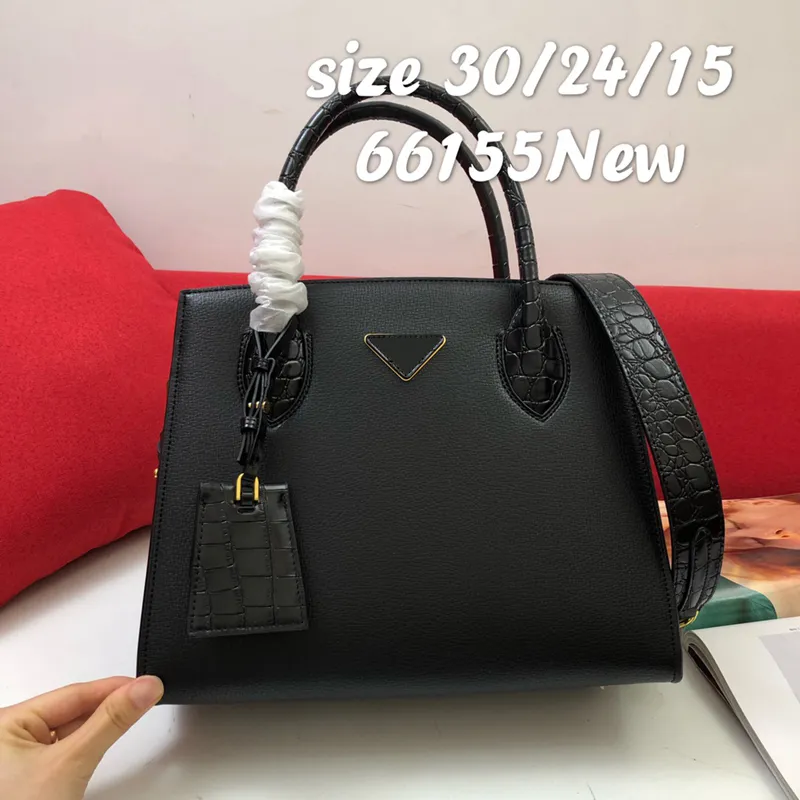 Bolsas de designer de moda feminina A bolsa de couro de bezerro bolsa de ombro de crocodilo Bolsas de luxo de grande capacidade Compras novo 2022