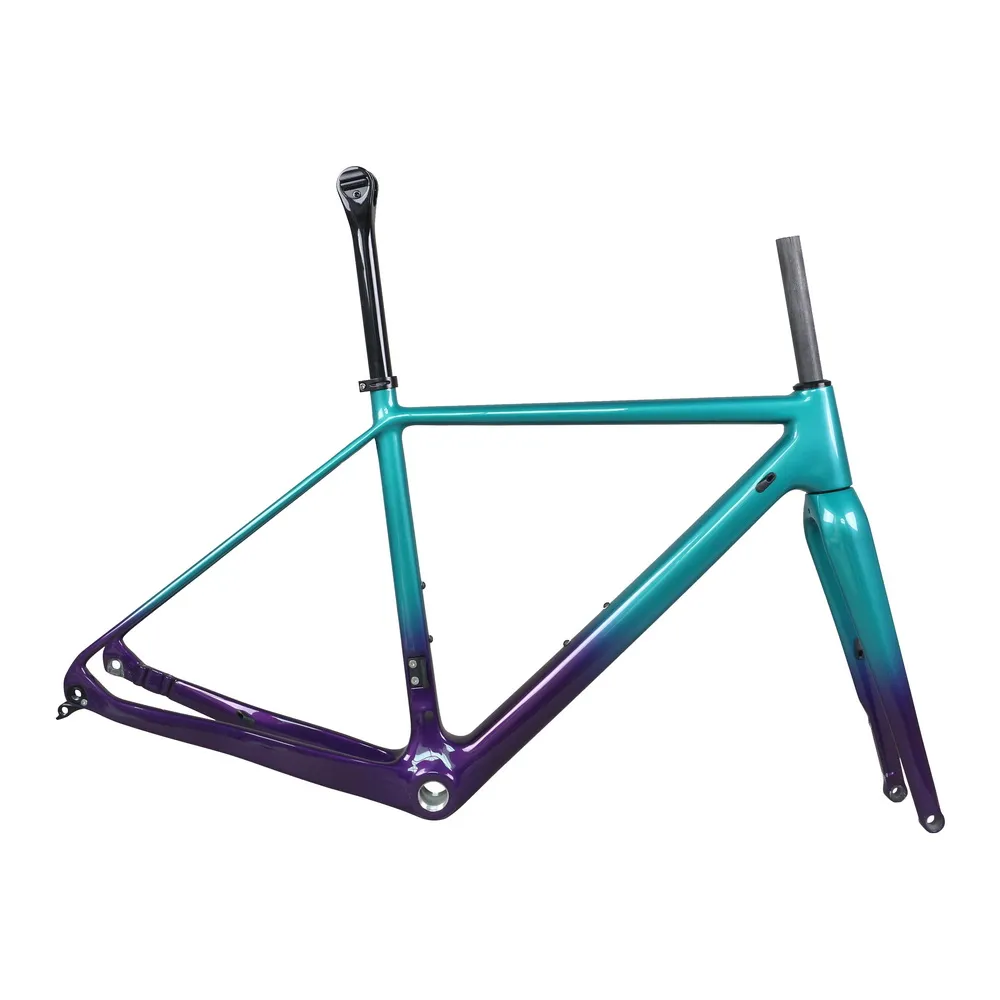 Cavo esterno freno a disco BSA Gravel Bike Frame GR029 Di2 e compatibile meccanicamente dimensioni 49/52/54/56/58 cm