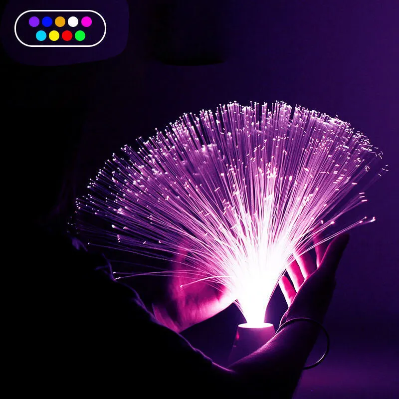 LED USB Charge Touch Fiber Optic Lamp Fantasy Starry Sky Night Light Bedroom Atmosphère Table de désherbage Cadeau