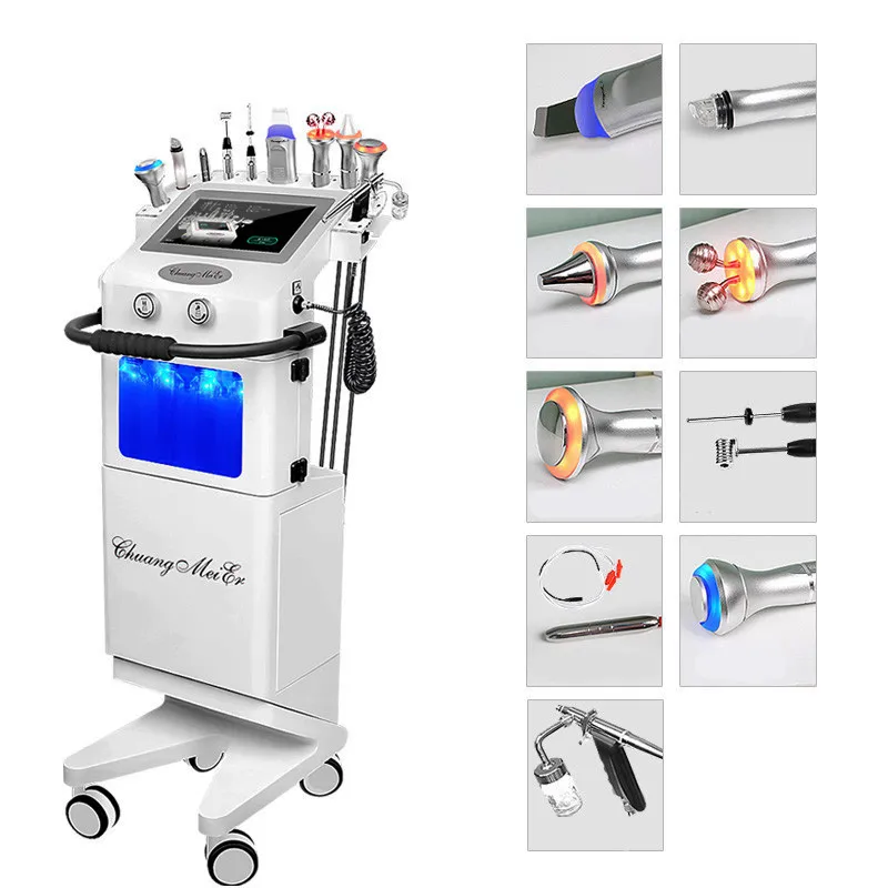 best facial oxygen jet skin care cleaning and rejuvenation h2o2 Glowskin hydrafacial tighten skin white beauty equipment