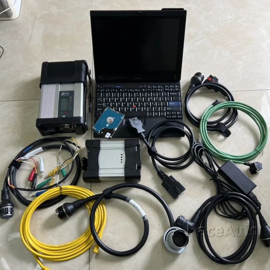 2in1 MB STAR C5 SD COMPACT 5 ICOM Nästa för BMW Diagnostic Tool Senaste SW Win10 Installerat Well Laptop I5 x220T